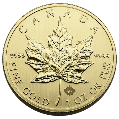1 oz Canadian Gold Maple Leaf .9999 Fine (Random Year)
