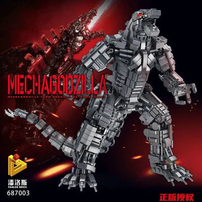 Movie Expert Mecha Godzilla Bricks Toy