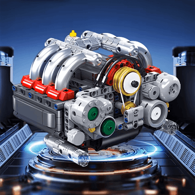Motorized Flat-6 Boxer Engine