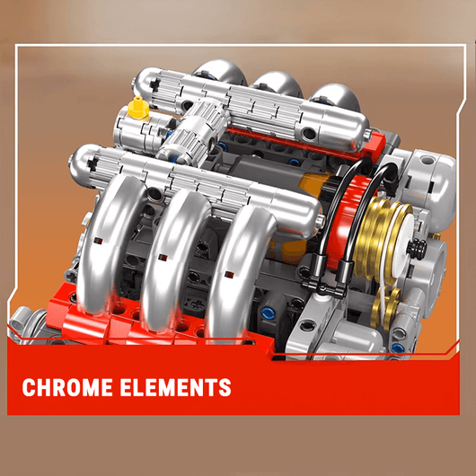 Motorized Flat-6 Boxer Engine