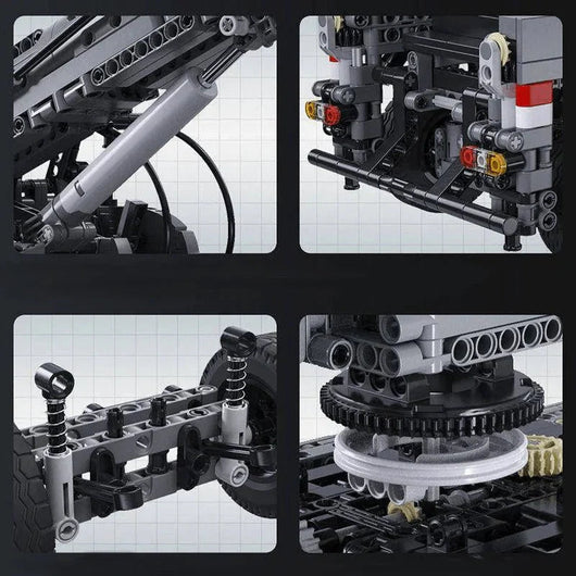 Armored Military Crane Truck