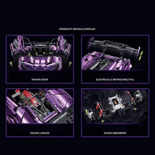 Satin Purple P1 GTR