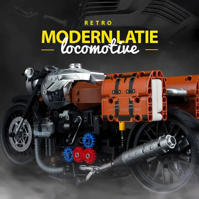 Retro Classic Motorcycle