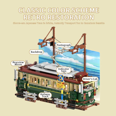 Retro Japanese Tram