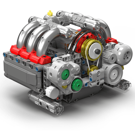 Motorized Flat-6 Boxer Engine