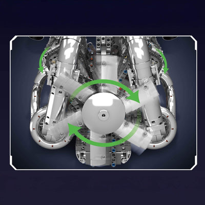 5.5L AMG V8 Engine & Gearbox