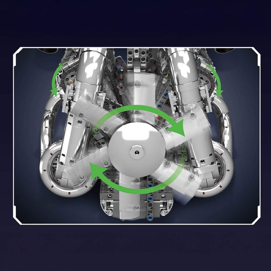 5.5L AMG V8 Engine & Gearbox