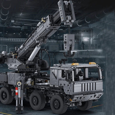 Armored Military Crane Truck