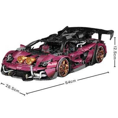 Turbocharged V12 LP Track Supercar