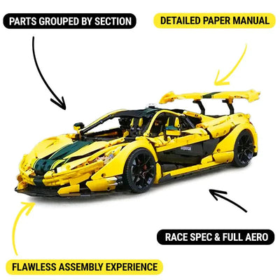 Track-Only Hypercar P1 GTR Yellow