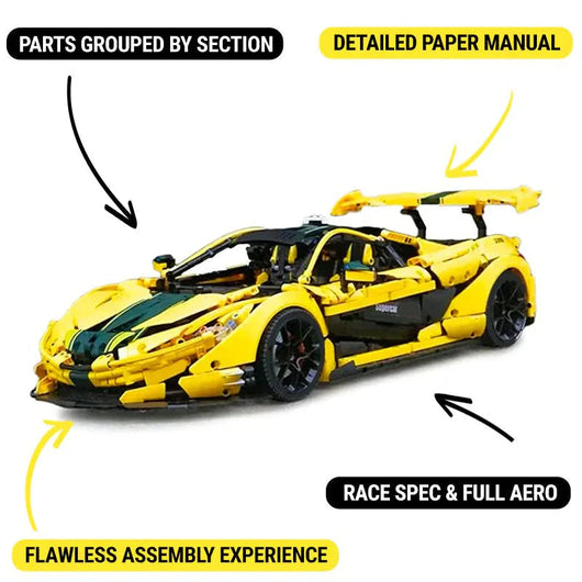 Track-Only Hypercar P1 GTR Yellow