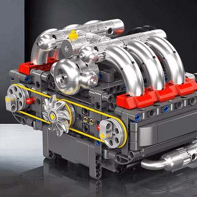 Motorized Flat-6 Boxer Engine