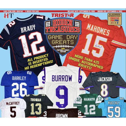 20 Tristar Football Ht Game Day Greats Jerseys Series3 (case of 5)