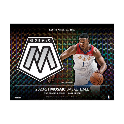 2020-21 Panini Mosaic Basketball Fast Break Box