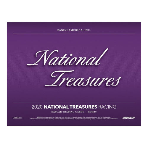 2020 Panini National Treasures Racing Hobby Box