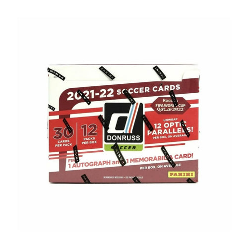 2021 - 2022 Panini Donruss Soccer Hobby Box