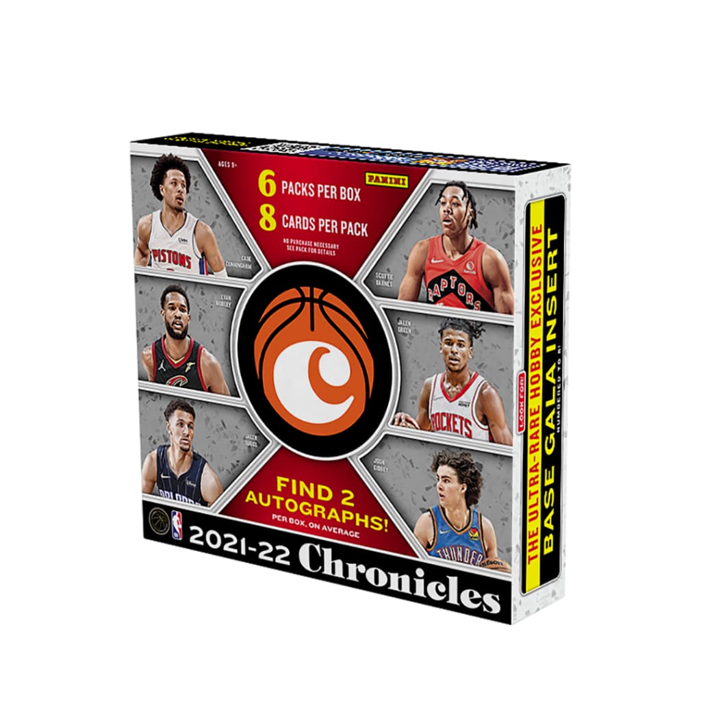 2021-22 PANINI CHRONICLES NBA TRADING CARD BOX (HOBBY)