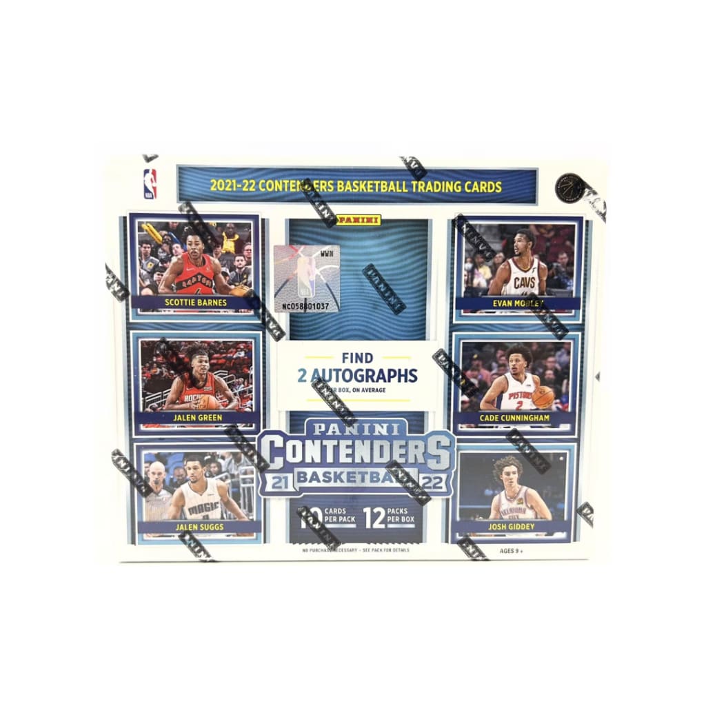 2021/22 Panini Contenders Basketball Hobby Box