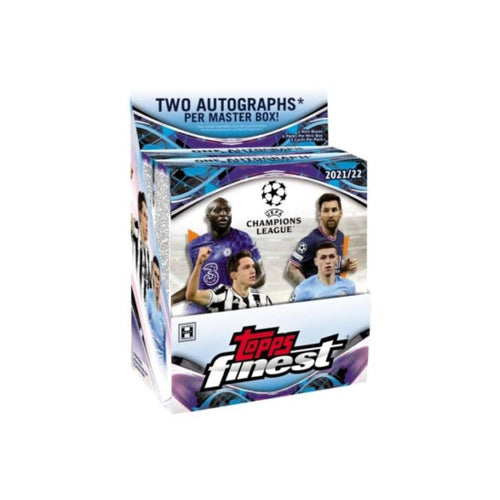 2021/22 Topps Finest UEFA Champions League Soccer Hobby Box