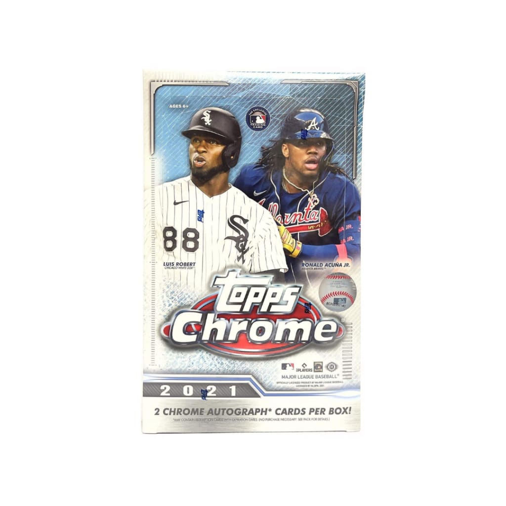 2021 Topps Chrome Baseball Hobby Box