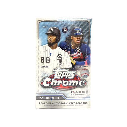 2021 Topps Chrome Baseball Hobby Box