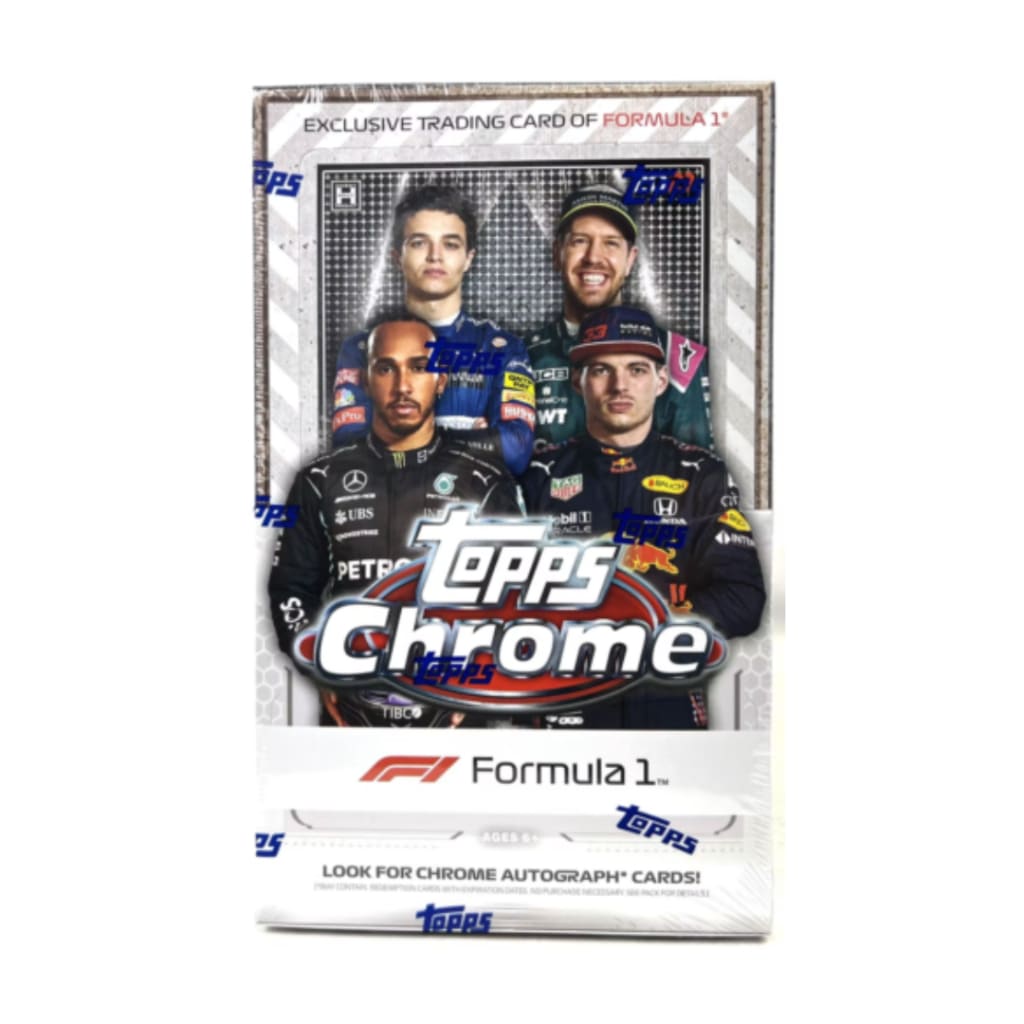 2021 Topps Chrome Formula 1 Racing Hobby Box