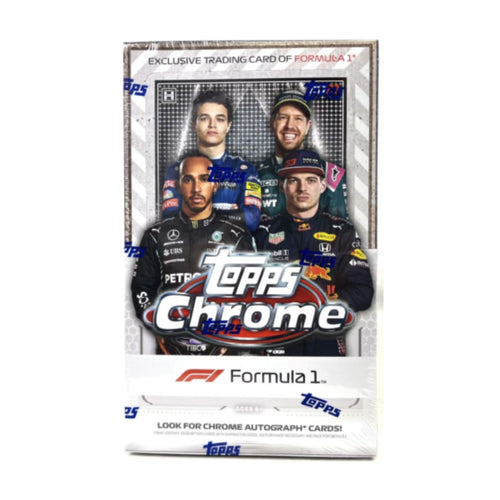 2021 Topps Chrome Formula 1 Racing Hobby Box