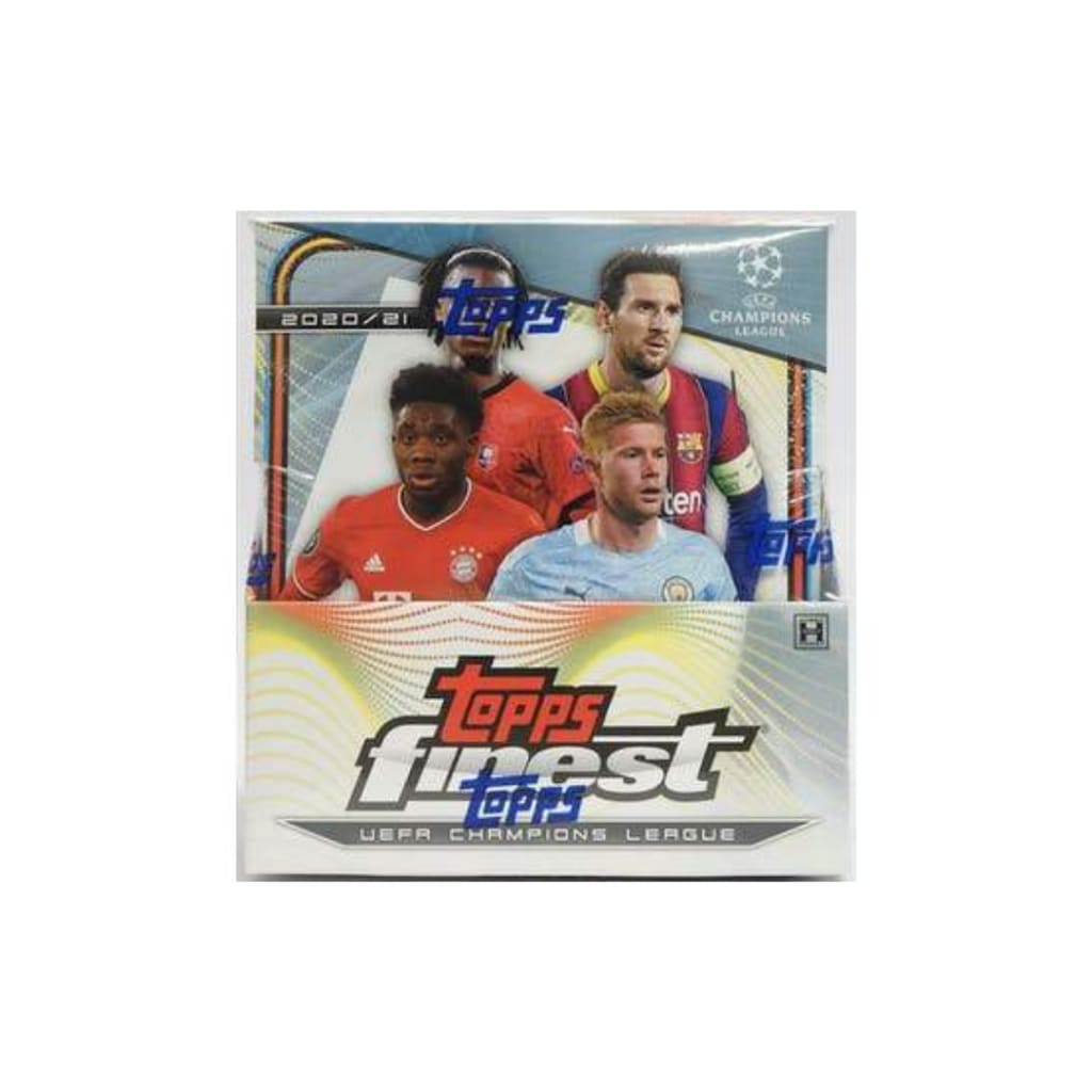 2021 Topps Finest UEFA Champions League Soccer Hobby Box