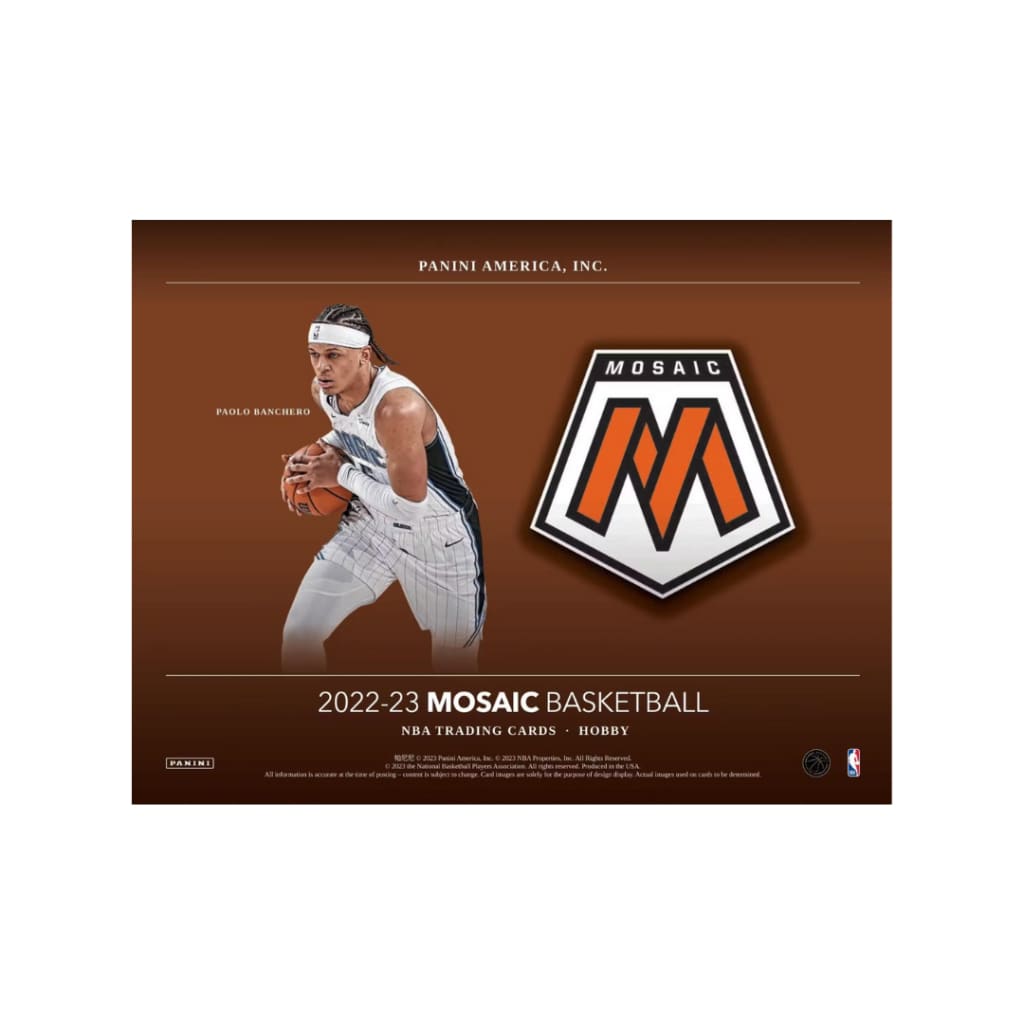 2022/23 Panini Mosaic Basketball Hobby Box