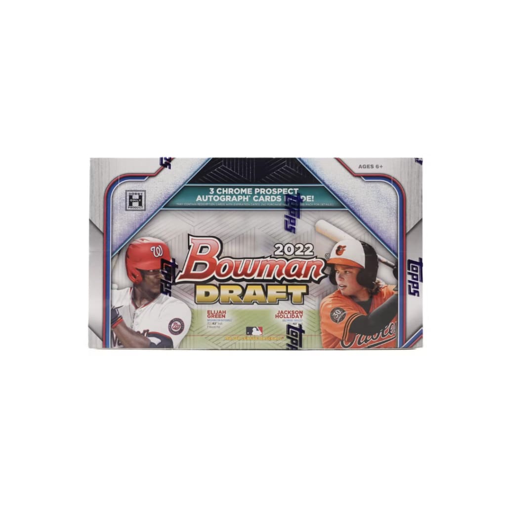 2022 Bowman Draft Baseball Hobby Jumbo Box