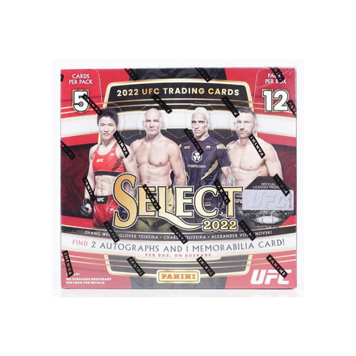 2022 Panini Select UFC Hobby Box