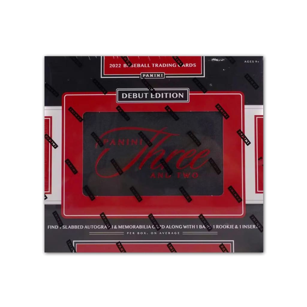 2022 Panini Three and Two Baseball Hobby Box