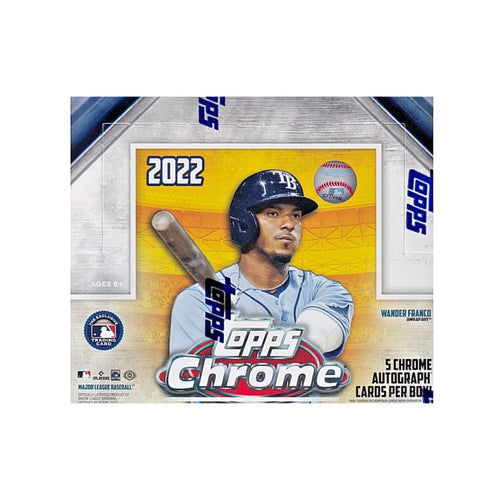 2022 TOPPS Chrome Baseball Jumbo Box