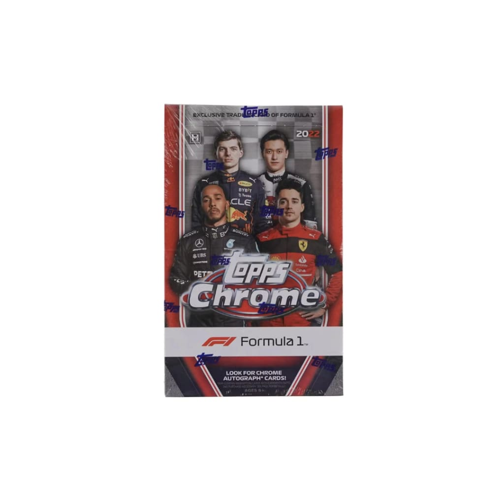 2022 Topps Chrome Formula 1 Racing Hobby Box