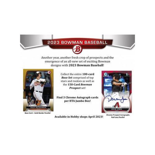 2023 Bowman Baseball Hobby Jumbo Box