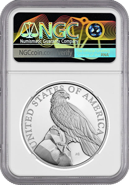 2023-P American Liberty Series 1 oz Silver Medal FDI NGC PF70