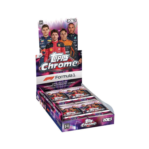 2023 Topps Chrome F1 Formula 1 Racing Hobby Box