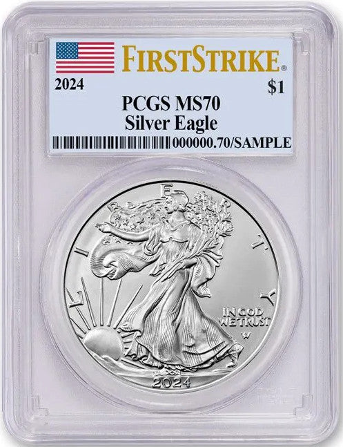 2024 Silver Eagle First Strike PCGS MS70