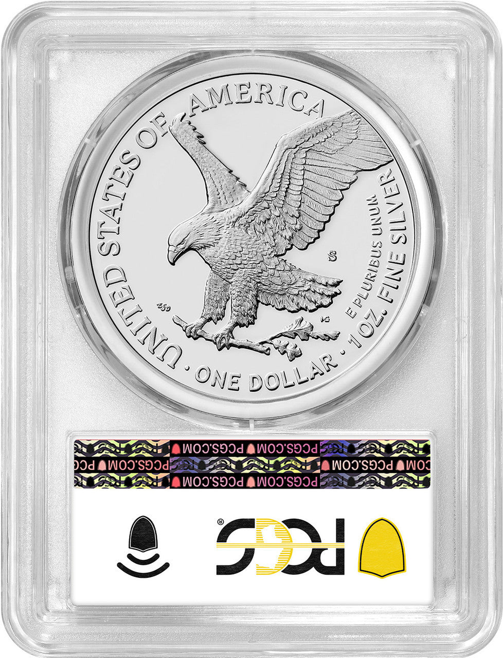 2024-S Proof Silver Eagle First Strike Flag PCGS PR70