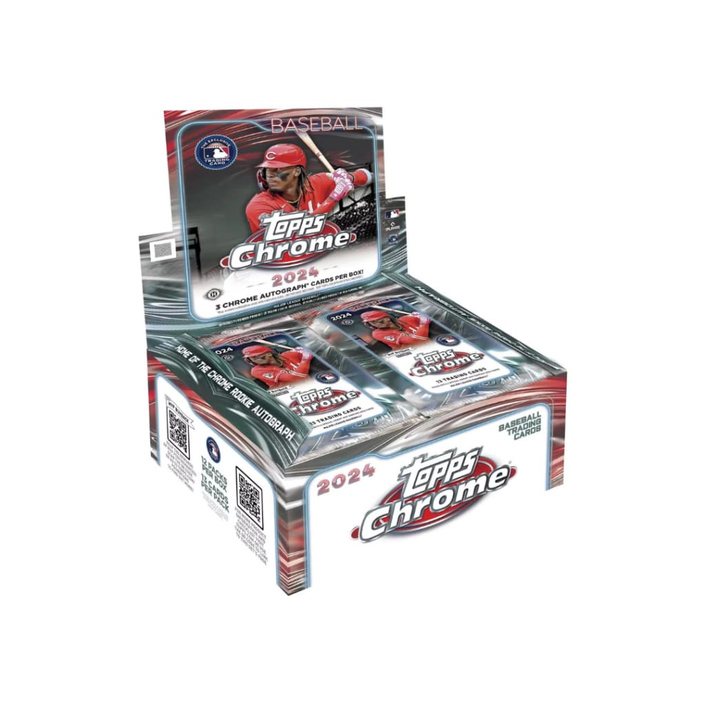 2024 Topps Chrome Baseball Jumbo Box