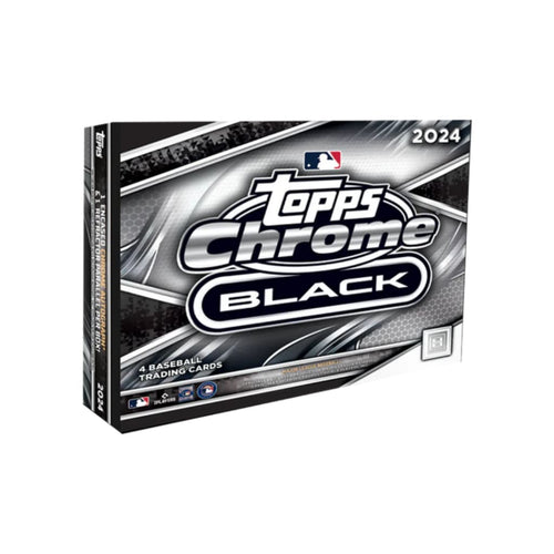 2024 Topps Chrome Black Baseball Hobby Box