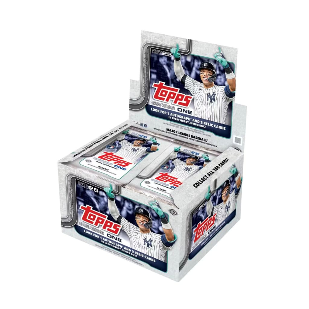 2025 Topps Series 1 Baseball Hobby Jumbo Box