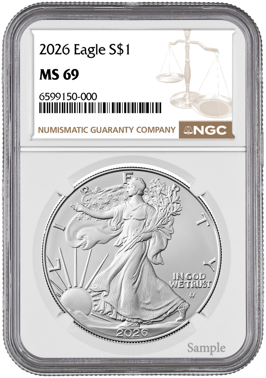 2026 American Silver Eagle NGC MS69