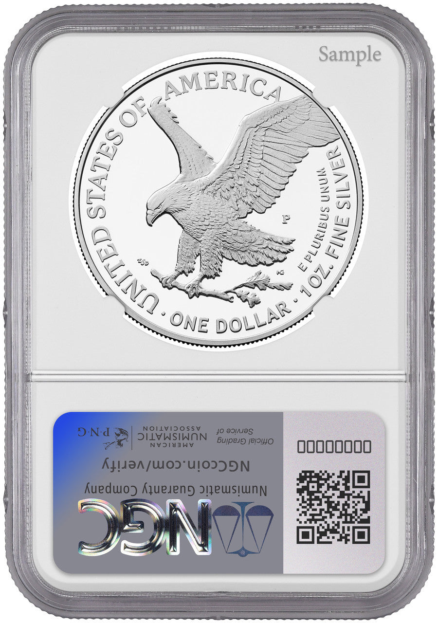 2026 P Silver Eagle Congratulations Set Advanced Releases NGC PF70