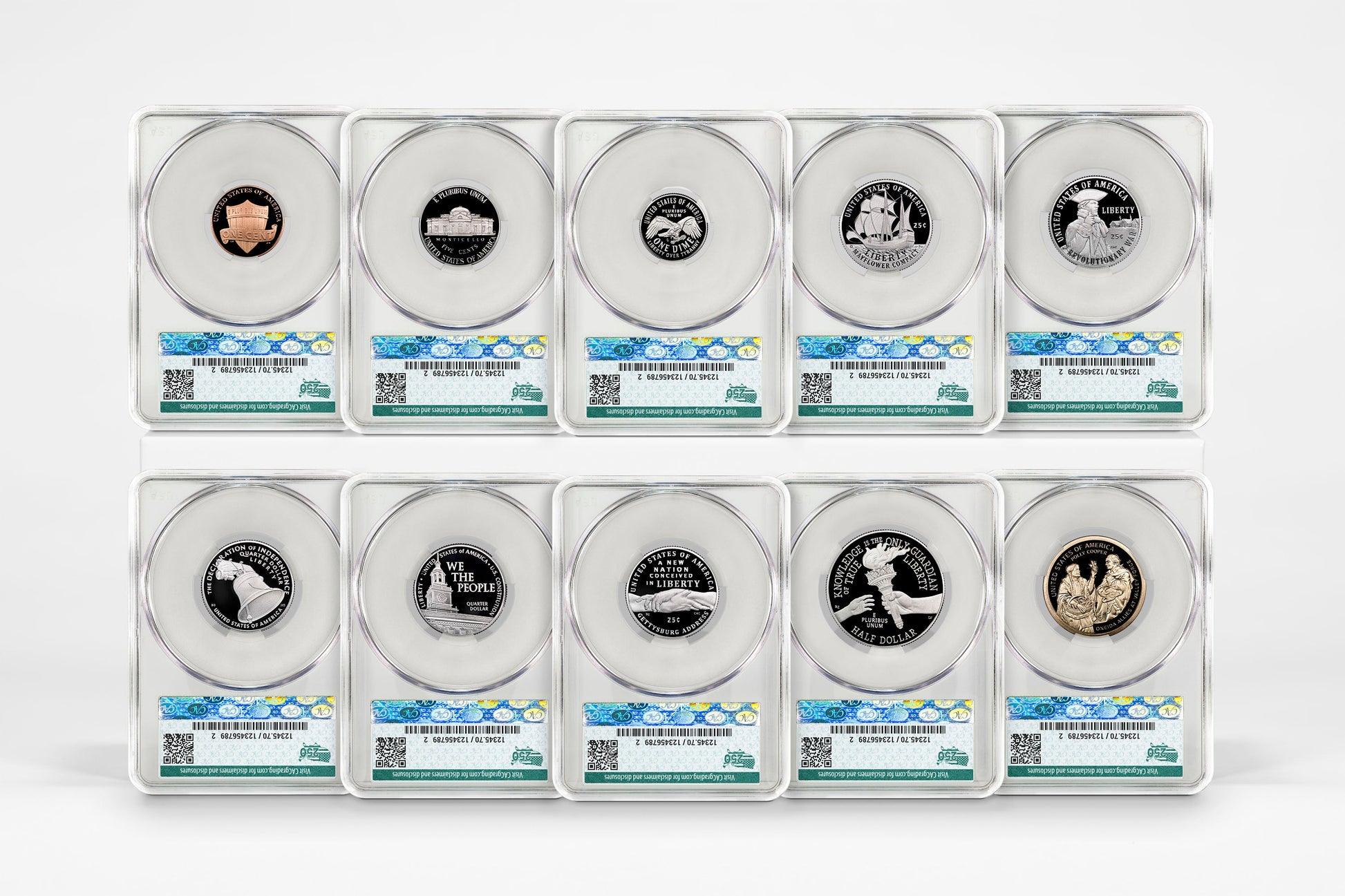 2026-S Semiquincentennial US Mint Proof Set CAC PR70 Advanced Delivery Ron Drzewucki