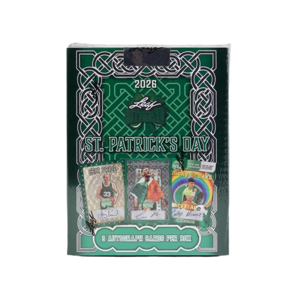 2026 Leaf Metal St. Patrick's Day Hobby Box