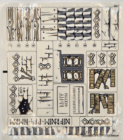 Sticker Sheet for Set The Mines of Moria, 9473 - (10635/6005724), Part# 9473stk01