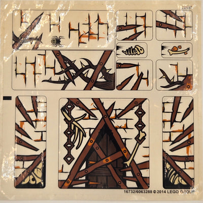 Sticker Sheet for Set Dol Guldur Battle, 79014 - (16732/6063288), Part# 79014stk01