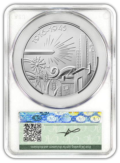 2026 (P) Mercury Silver Medal FDD CAC MS70 Founders