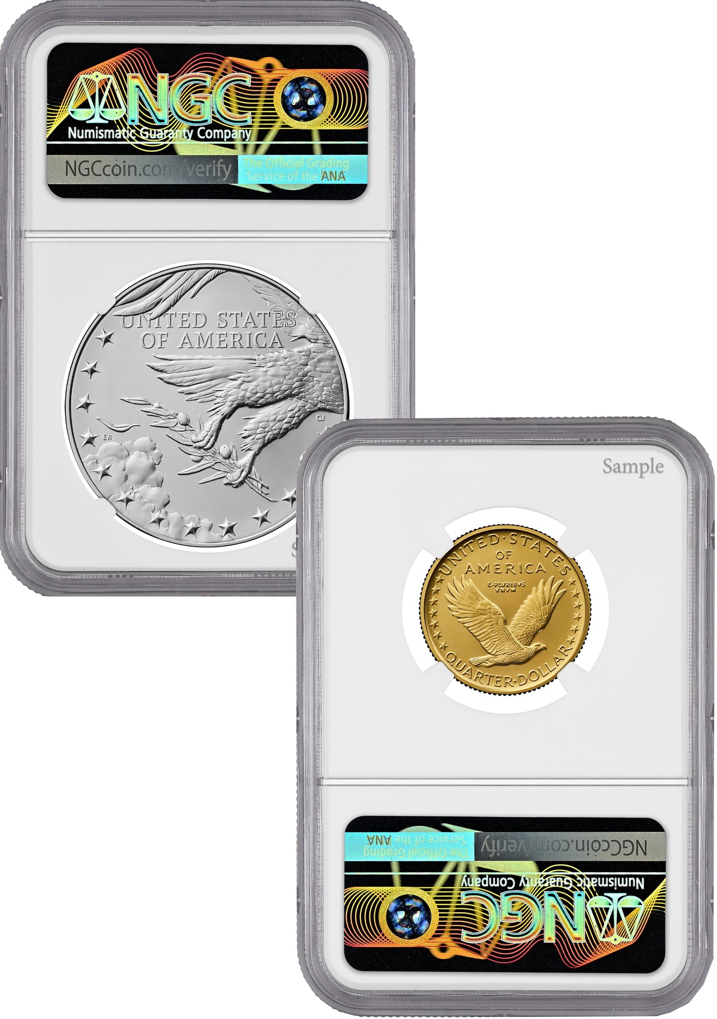 2026 Best of the Mint 1916 Gold Standing Liberty Quarter & Silver Medal Set FDI NGC SP70 Hancock